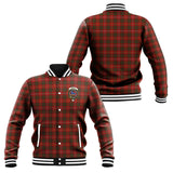 Clan Bruce Crest Tartan Baseball Jacket JM908