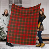 Clan Bruce Tartan Blanket U87