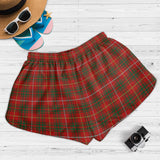 Clan Bruce Crest Tartan Womens Shorts NW2099