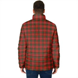 Clan Bruce Crest Tartan Padded Jacket RF75