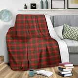 Clan Bruce Tartan Blanket U87