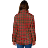 Clan Bruce Crest Tartan Padded Jacket RF75