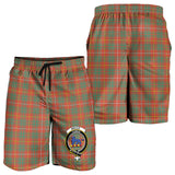 Clan Bruce Ancient Crest Tartan Mens Shorts NS911