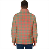 Clan Bruce Ancient Crest Tartan Padded Jacket RF71