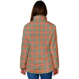 Clan Bruce Ancient Crest Tartan Padded Jacket RF71