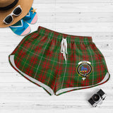 Clan Bruce Hunting Crest Tartan Womens Shorts NW2102