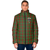 Clan Bruce Hunting Crest Tartan Padded Jacket RF72