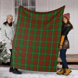 Clan Bruce Hunting Tartan Blanket U84