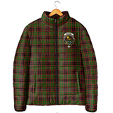 Clan Buchan Modern Crest Tartan Padded Jacket RF77