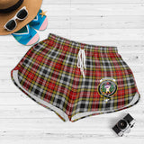 Clan Buchanan Old Dress Crest Tartan Womens Shorts NW2092