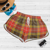 Clan Buchanan Old Set Weathered Tartan Womens Shorts NW1103