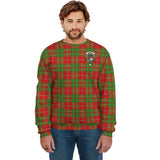 Clan Burnett Ancient Crest Tartan Sweatshirt HC896