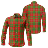 Clan Burnett Ancient Tartan Long Sleeve Shirt P1125