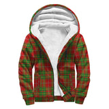 Clan Burnett Ancient Tartan Sherpa Hoodie - Classic Style CS 1087