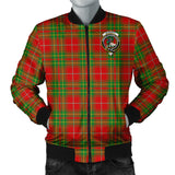 Clan Burnett Ancient Crest Tartan Bomber Jacket ZJ85