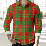 Clan Burnett Ancient Tartan Long Sleeve Shirt P1125