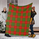 Clan Burnett Ancient Tartan Blanket U98