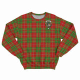 Clan Burnett Ancient Crest Tartan Sweatshirt HC896