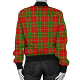 Clan Burnett Ancient Crest Tartan Bomber Jacket ZJ85