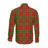 Clan Burnett Ancient Crest Tartan Long Sleeve Shirt PC895