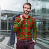 Clan Burnett Ancient Tartan Long Sleeve Shirt P1125