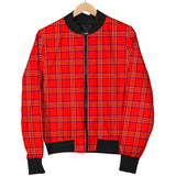 Clan Burnett Modern Tartan Bomber Jacket Z98