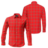 Clan Burnett Modern Tartan Long Sleeve Shirt P1124