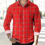 Clan Burnett Modern Tartan Long Sleeve Shirt P1124