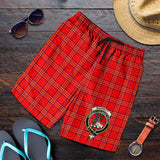 Clan Burnett Modern Crest Tartan Mens Shorts NS894