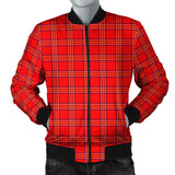 Clan Burnett Modern Tartan Bomber Jacket Z98