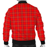 Clan Burnett Modern Crest Tartan Bomber Jacket ZJ86