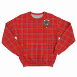 Clan Burnett Modern Crest Tartan Sweatshirt HC895