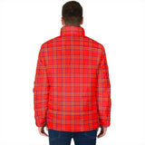 Clan Burnett Modern Crest Tartan Padded Jacket RF86