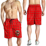 Clan Burnett Modern Crest Tartan Mens Shorts NS894