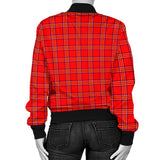 Clan Burnett Modern Crest Tartan Bomber Jacket ZJ86