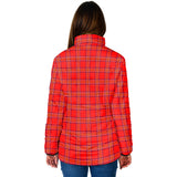 Clan Burnett Modern Crest Tartan Padded Jacket RF86