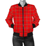 Clan Burnett Modern Tartan Bomber Jacket Z98