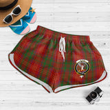 Clan Burns Crest Tartan Womens Shorts NW2089