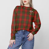 Clan Burns Crest Tartan Sweatshirt HC898