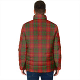 Clan Burns Crest Tartan Padded Jacket RF88