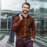 Clan Burns Tartan Long Sleeve Shirt P1123