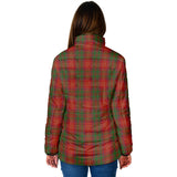 Clan Burns Crest Tartan Padded Jacket RF88