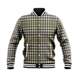 Clan Burns Check Tartan Baseball Jacket J1112