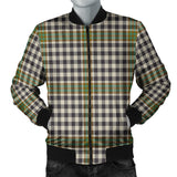 Clan Burns Check Tartan Bomber Jacket Z99