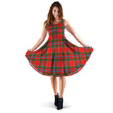 Clan Butter Tartan Sleeveless Midi Womens Dress VS1099