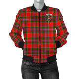 Clan Butter Crest Tartan Bomber Jacket ZJ89