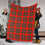 Clan Butter Tartan Blanket U102