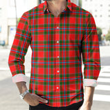 Clan Butter Tartan Long Sleeve Shirt P1121