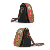 Clan Butter Crest Tartan Saddle Bag MS893