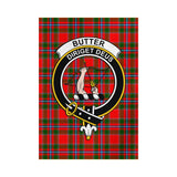 Clan Butter Crest Tartan Flag CF89